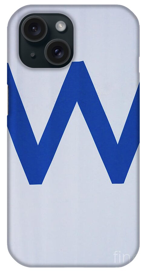 Cubs Win iPhone Case featuring the photograph Fly the W by Patty Colabuono