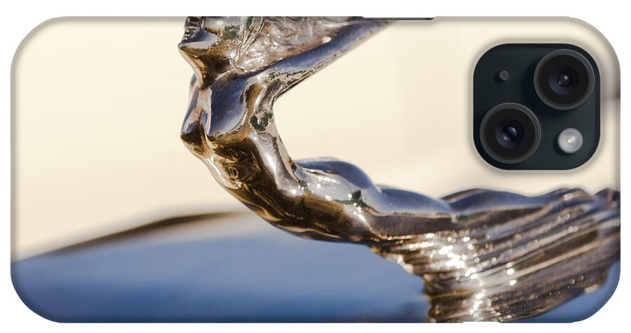 Flying Lady iPhone Case featuring the photograph Flying Lady Hood Ornament by Jill Reger