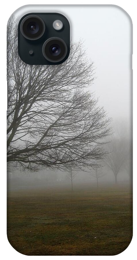 Landscape iPhone Case featuring the photograph Fog by John Scates
