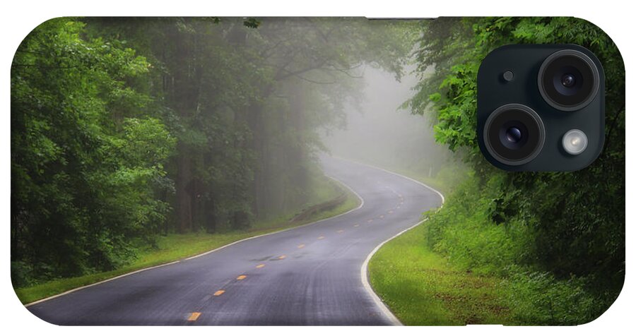 Fog On The Parkway iPhone Case featuring the photograph Fog on the Parkway 2 by Rachel Cohen