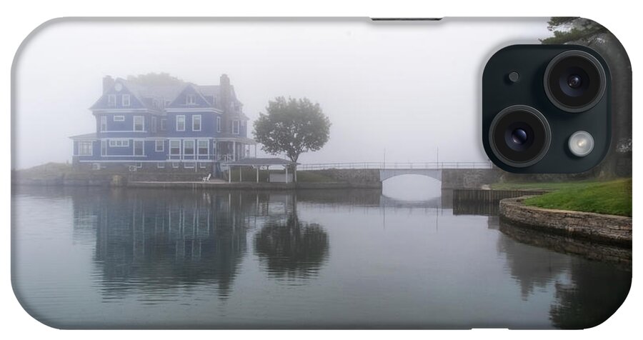 St Lawrence Seaway iPhone Case featuring the photograph Fog On The River by Tom Singleton