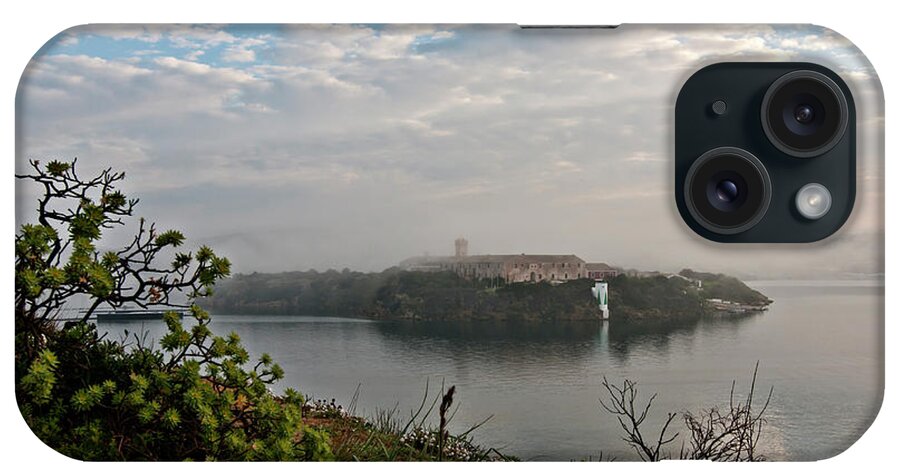  iPhone Case featuring the photograph Foggy days in bloody island 1 by Pedro Cardona Llambias