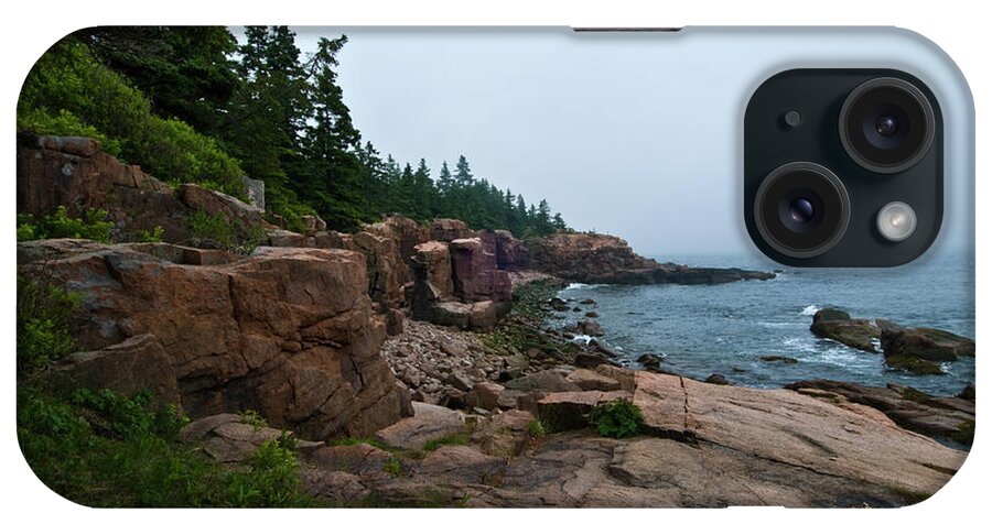 acadia National Park iPhone Case featuring the photograph Foggy Morning by Paul Mangold