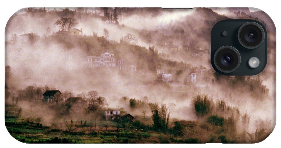Foggy Sound Of Vietnam iPhone Case featuring the photograph FOGGY SOUND of VIETNAM by Silva Wischeropp