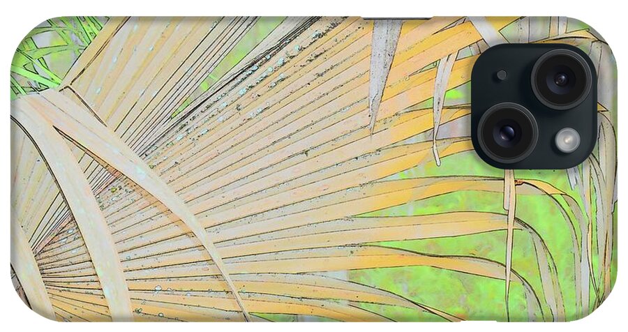 Nature iPhone Case featuring the photograph Fold Over Palm by Florene Welebny