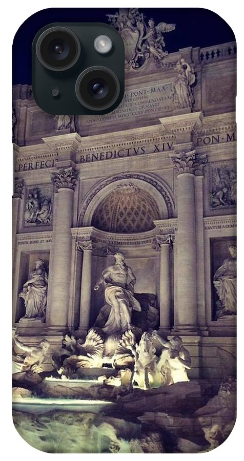 Di Trevi iPhone Case featuring the photograph Fontana di Trevi by KT Trips