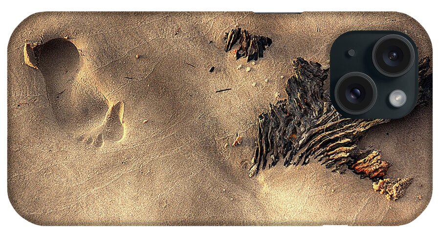 Footprint iPhone Case featuring the photograph Footprint by Andrei SKY