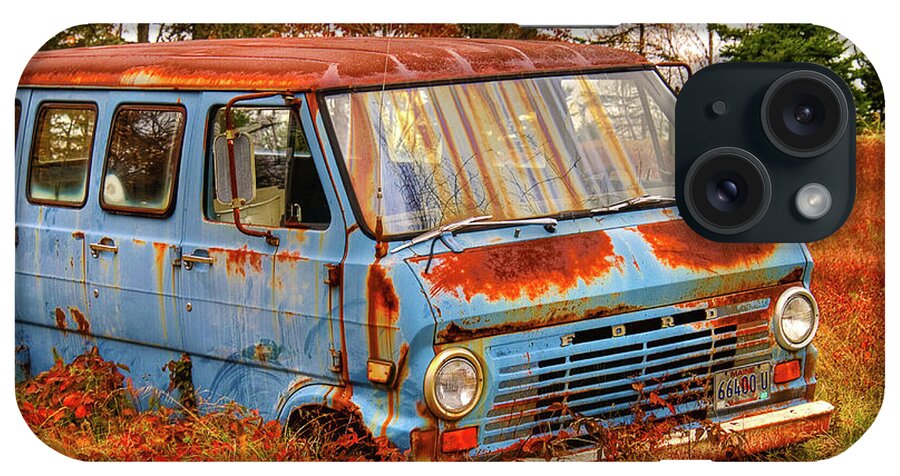 Ford iPhone Case featuring the photograph Ford Van by Alana Ranney