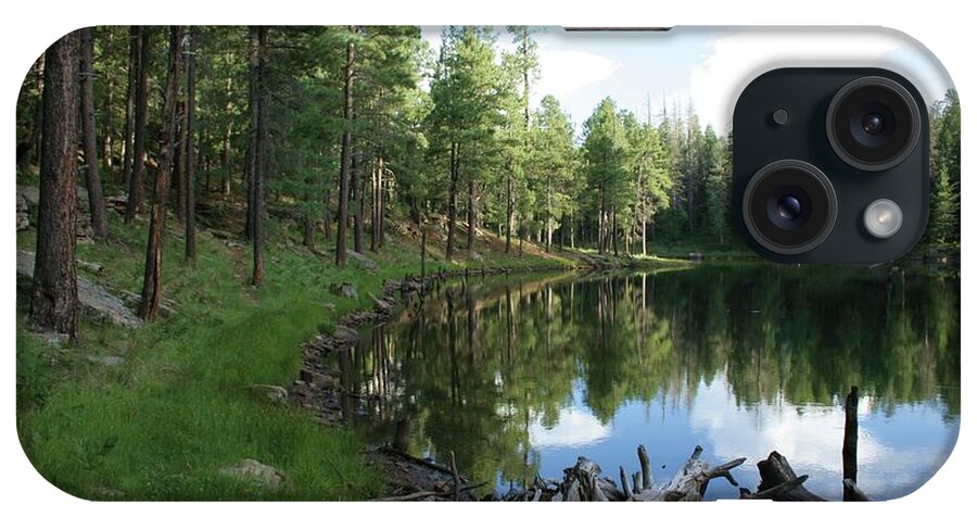 Lake iPhone Case featuring the photograph Forest Lake by Julie Lueders 