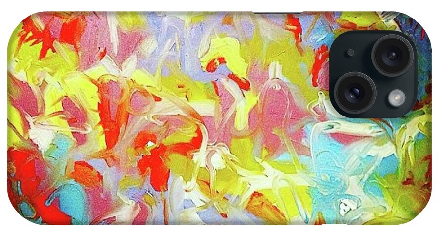 Landscape iPhone Case featuring the painting Forever U by Steven Miller