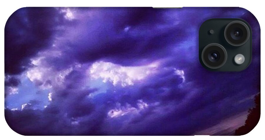 Cloudchaser iPhone Case featuring the photograph Forgot To Post This Yesterday Morning by Genevieve Esson
