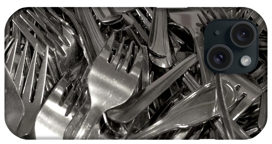 Forks iPhone Case featuring the photograph Forks by Henri Irizarri