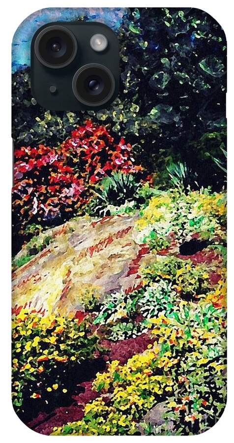 Garden iPhone Case featuring the photograph Fort Tryon Park by Sarah Loft