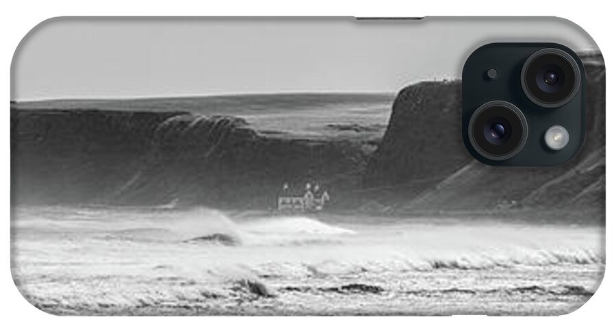 Ireland iPhone Case featuring the photograph Four horses and a temple. by Nigel R Bell
