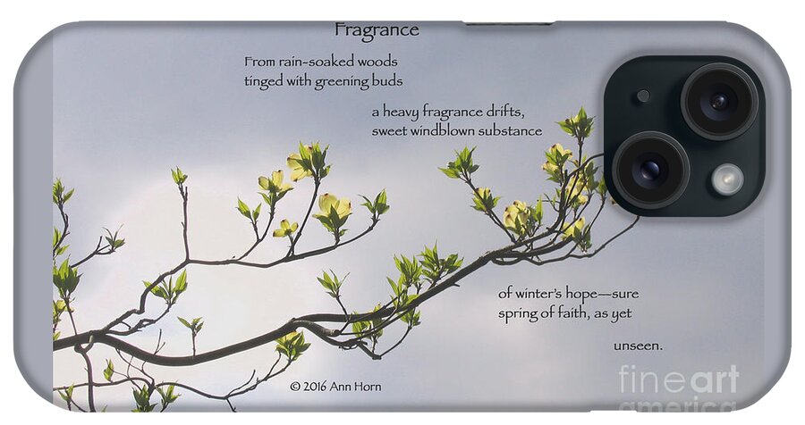 Dogwood iPhone Case featuring the photograph Fragrance by Ann Horn