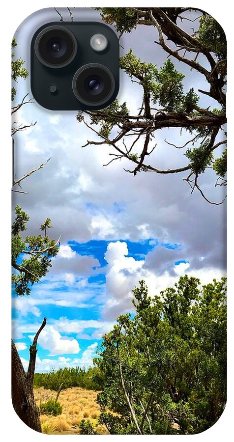 Clouds iPhone Case featuring the photograph Frame By Juniper by Brad Hodges