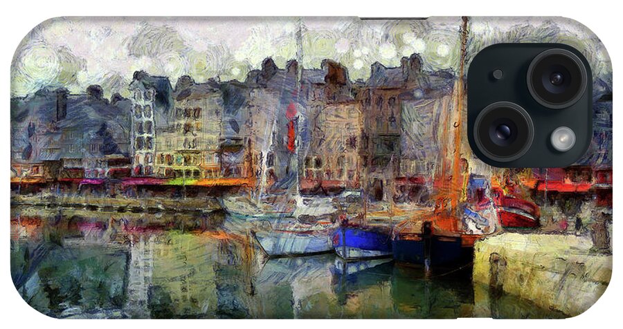 Boats iPhone Case featuring the photograph France Fishing Village by Claire Bull