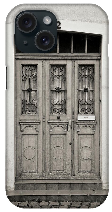 Door iPhone Case featuring the photograph French Door by Rebekah Zivicki