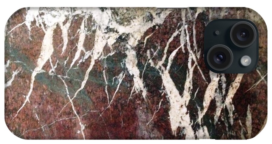 Marble iPhone Case featuring the photograph French marble by Therese Alcorn