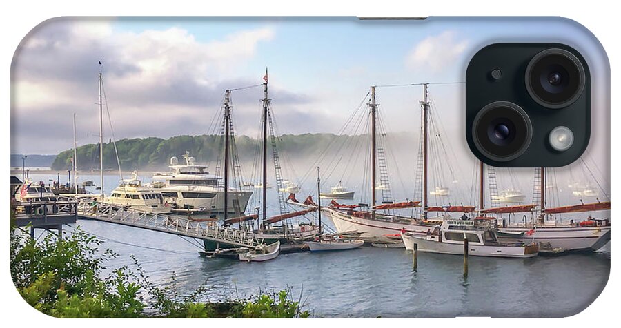 Elizabeth Dow iPhone Case featuring the photograph Frenchman's Bay Bar Harbor by Elizabeth Dow