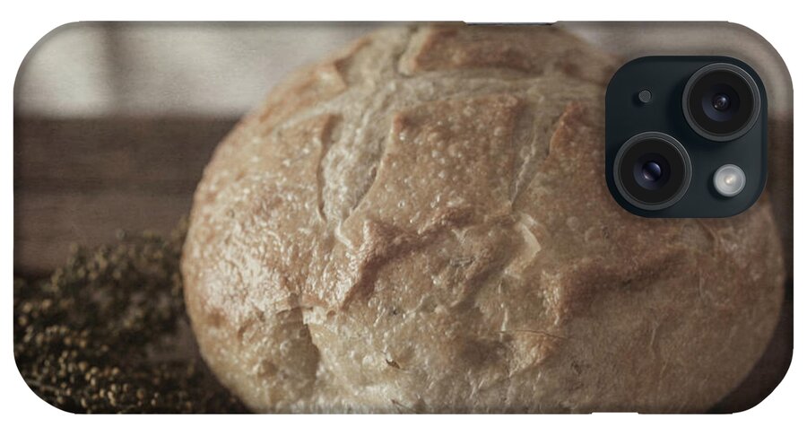 Bread iPhone Case featuring the photograph Fresh Baked Bread by Teresa Wilson