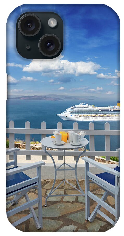 Breakfast iPhone Case featuring the photograph Greek Breakfast by Anastasy Yarmolovich