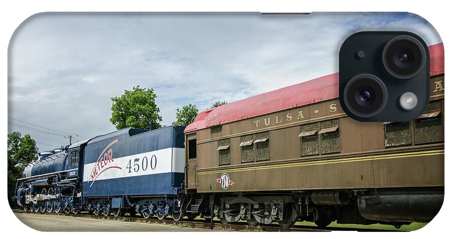 Frisco 4500 Meteor Train iPhone Case featuring the photograph Frisco 4500 Meteor Train by Susan McMenamin