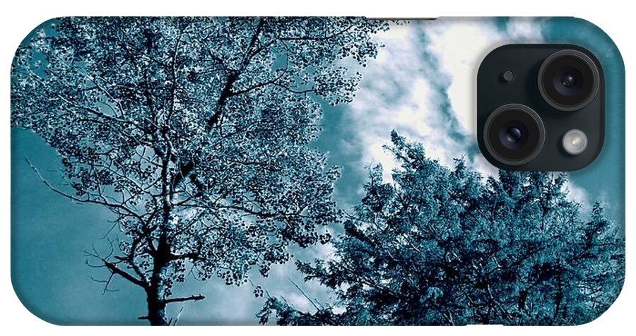 Tree iPhone Case featuring the photograph Frollicking by Elfriede Fulda