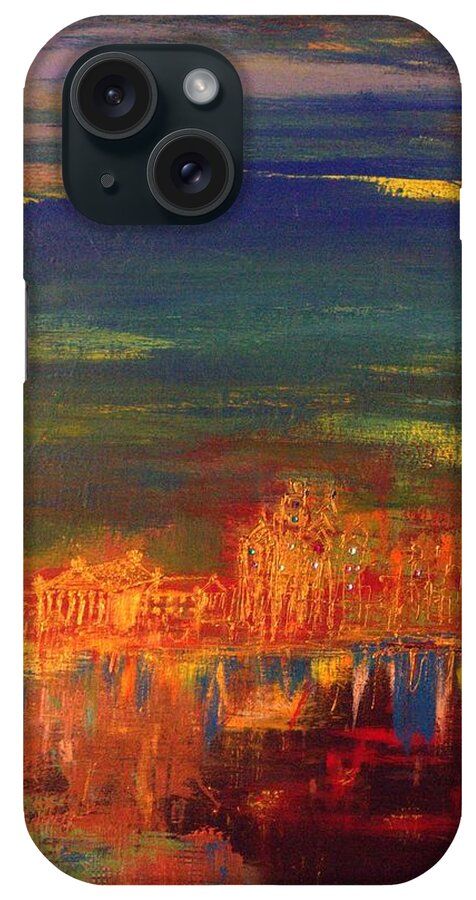  iPhone Case featuring the painting From Schuylkill by Lilliana Didovic