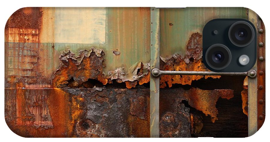 Rust iPhone Case featuring the photograph From The Inside by Kreddible Trout