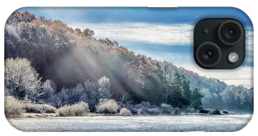Big Ditch Lake iPhone Case featuring the photograph Frost at the Lake by Thomas R Fletcher