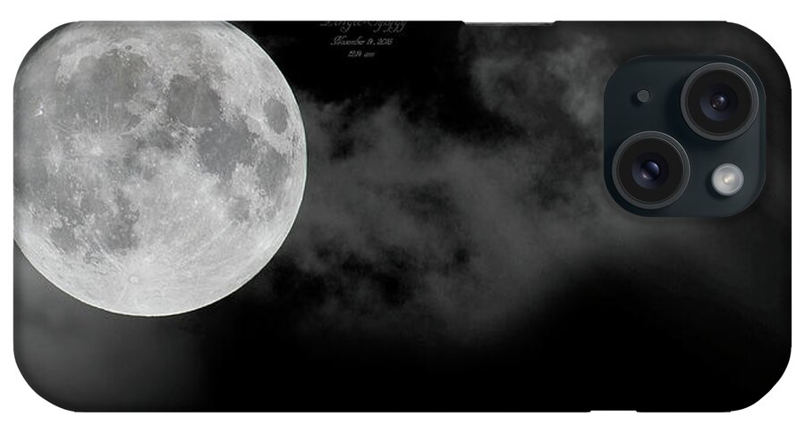 Perigee iPhone Case featuring the photograph Frosty Moon November 14 2016 by Betsy Knapp