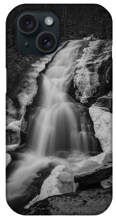 Waterfalls iPhone Case featuring the photograph Frozen Falls by Amber Kresge