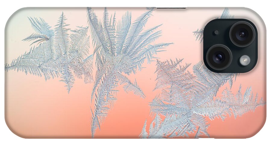 Abstract iPhone Case featuring the photograph Frozen Fractals 01 by Jakub Sisak