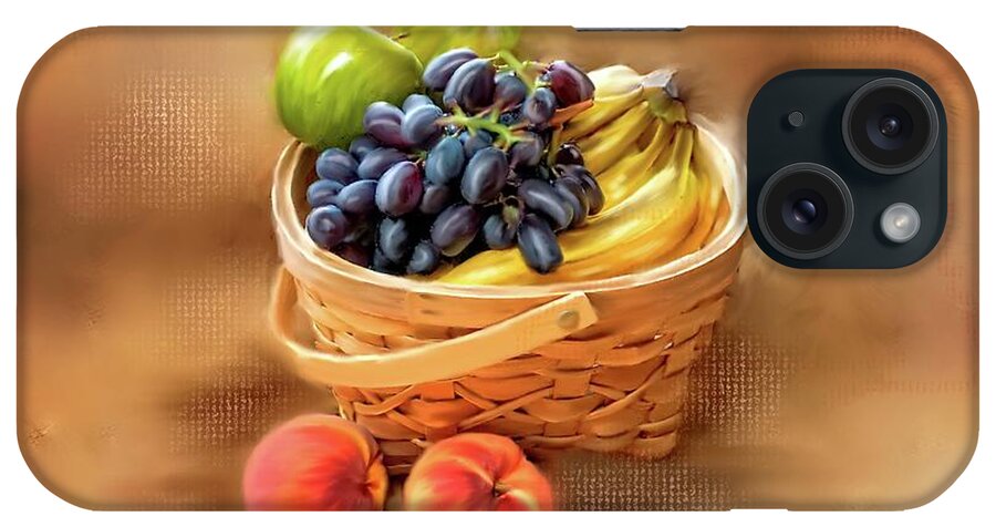Fruit Basket iPhone Case featuring the photograph Fruit Basket by Mary Timman