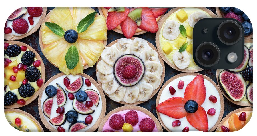 Fruit Tarts iPhone Case featuring the photograph Fruit Tarts by Tim Gainey