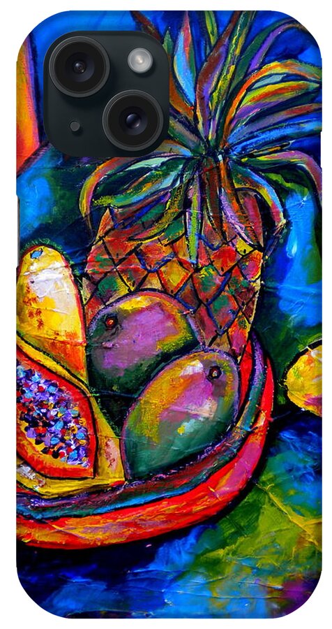 Fruit iPhone Case featuring the painting Fruitful by Patti Schermerhorn