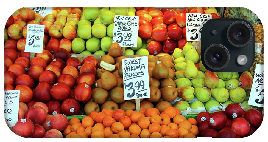Pike Place Market iPhone Case featuring the photograph Fruits 2397 by Jack Schultz