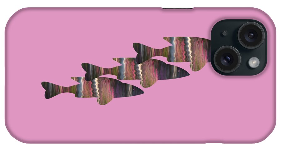 Fish iPhone Case featuring the photograph Fuchsia Trio by Whispering Peaks Photography