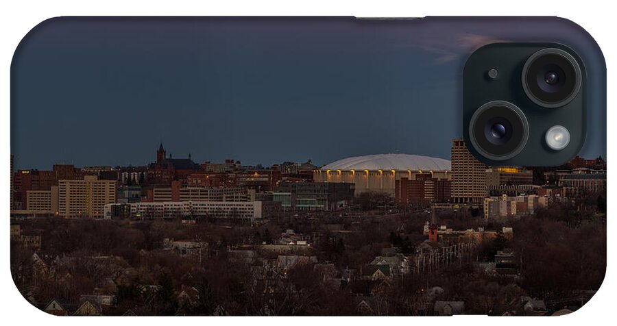 Syracuse iPhone Case featuring the photograph Full Moon Rising by Everet Regal