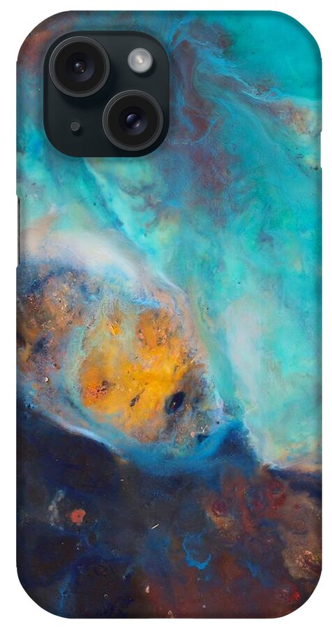 Animal iPhone Case featuring the painting Fully In by Greg Hester