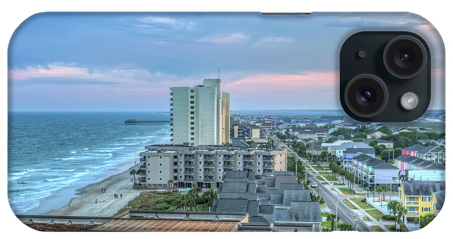 Garden City iPhone Case featuring the photograph Garden City Beach by Mike Covington