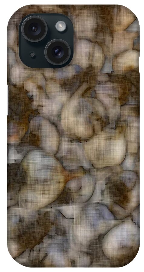 Garlic Bulb iPhone Case featuring the photograph Garlic Bulbs by Mark Egerton