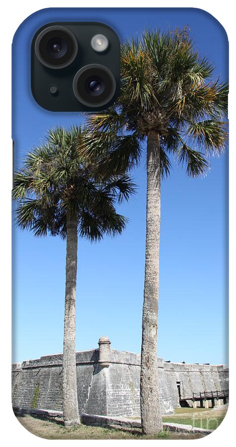 Fort iPhone Case featuring the photograph Garrita And Palms At The Fort by Christiane Schulze Art And Photography