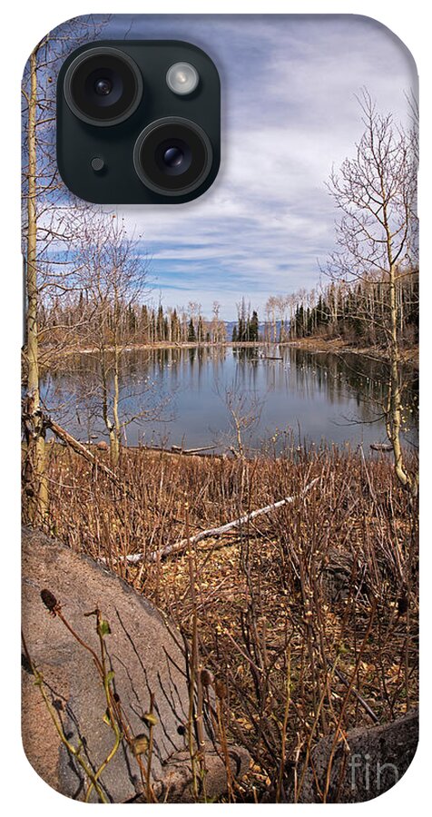 Gates Lake iPhone Case featuring the photograph Gates Lake UT by Cindy Murphy - NightVisions