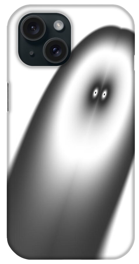 Vic Eberly iPhone Case featuring the digital art Gazing Into the Future by Vic Eberly