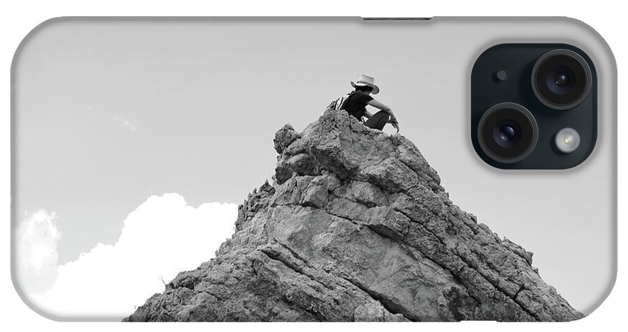 Ghost Ranch iPhone Case featuring the photograph Ghost Ranch Pyramid by David Diaz