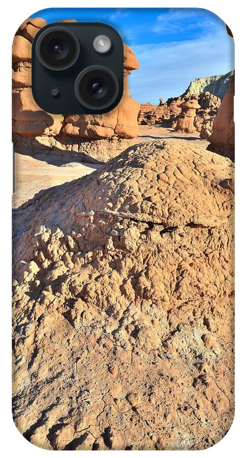 Goblin Valley State Park iPhone Case featuring the photograph Goblin Mound by Ray Mathis
