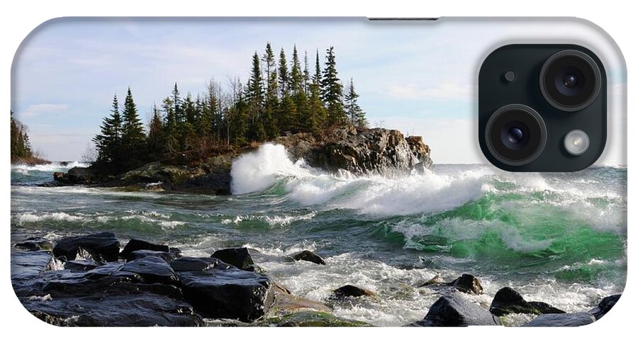 Waves iPhone Case featuring the photograph Going Wild by Sandra Updyke
