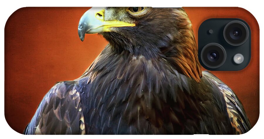 Golden Eagle iPhone Case featuring the photograph Golden Eagle by Peggy Collins